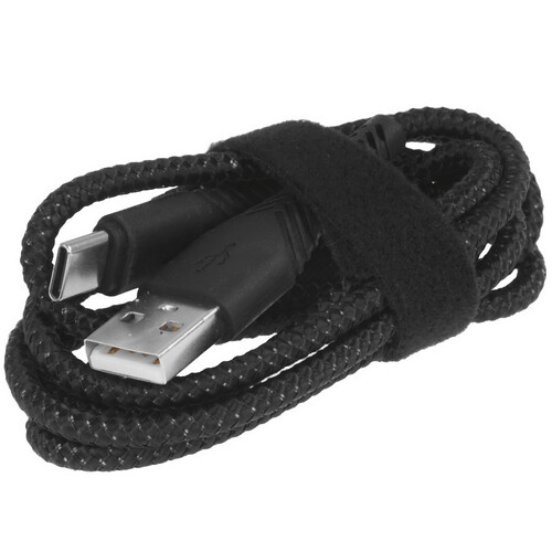 Купить Кабель круглый BoraSCO USB Type-C - USB 2.0 Type-A черный 1 м  5614076. Характеристики, отзывы и цены в Донецке