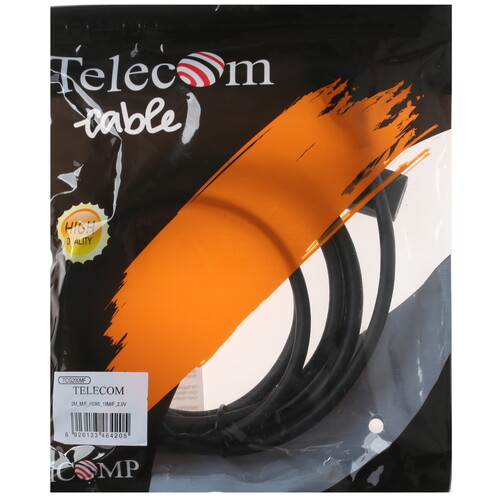 Купить Кабель  Telecom HDMI - HDMI, 2 м  4862892. Характеристики, отзывы и цены в Донецке