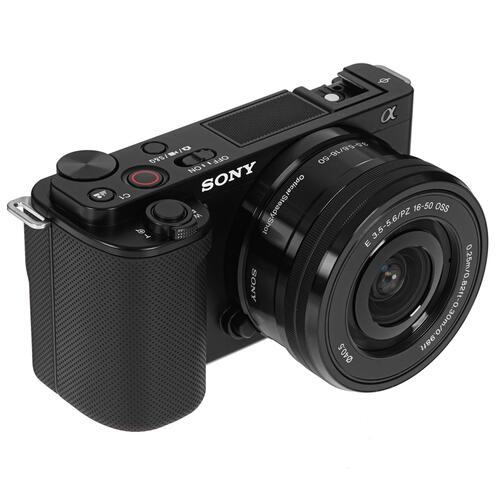 Купить Беззеркальный фотоаппарат Sony Alpha ZV-E10 Kit 16-50mm черный  5072693. Характеристики, отзывы и цены в Донецке