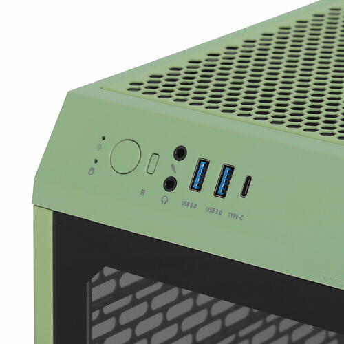 Купить Корпус Thermaltake The Tower 200 Matcha Green [CA-1X9-00SEWN-00] зеленый  5432576. Характеристики, отзывы и цены в Донецке