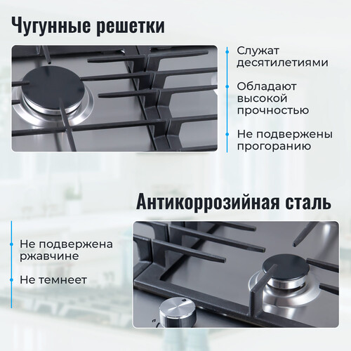 Купить Газовая варочная поверхность MBS PG-602  7922691. Характеристики, отзывы и цены в Донецке