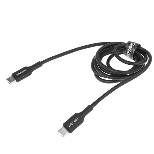 Купить Кабель круглый GoGadget USB Type-C - USB Type-C черный 1.2 м  9206828. Характеристики, отзывы и цены в Донецке