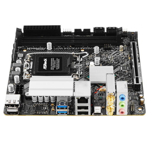 Купить Материнская плата ASRock B760M-ITX/D4 WiFi  5094825. Характеристики, отзывы и цены в Донецке