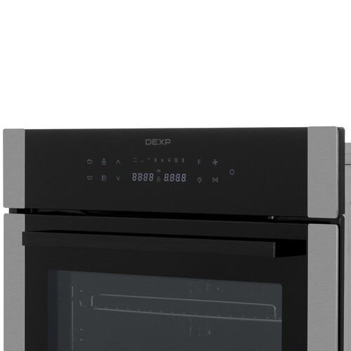Купить Электрический духовой шкаф DEXP FD03SS черный  9202871. Характеристики, отзывы и цены в Донецке