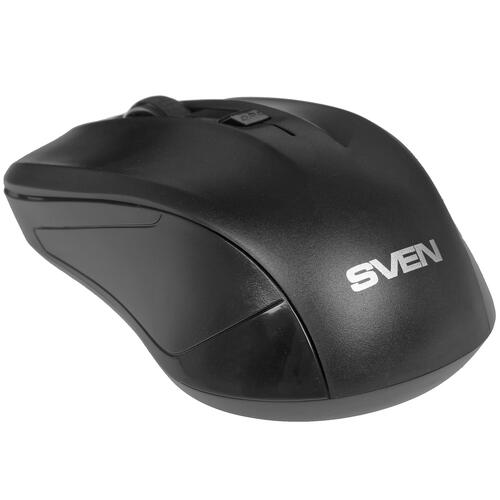 Купить Мышь беспроводная SVEN RX-270W черный  1277620. Характеристики, отзывы и цены в Донецке