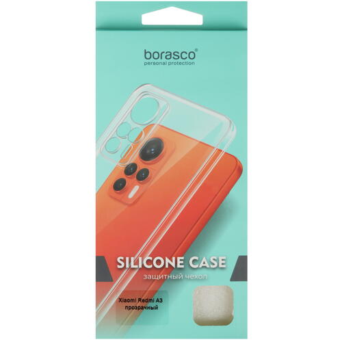Купить Накладка  BoraSCO для POCO C61/ Xiaomi Redmi A3/ A3x прозрачный  5467486. Характеристики, отзывы и цены в Донецке