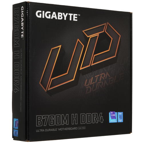 Купить Материнская плата GIGABYTE B760M H DDR4  5412341. Характеристики, отзывы и цены в Донецке
