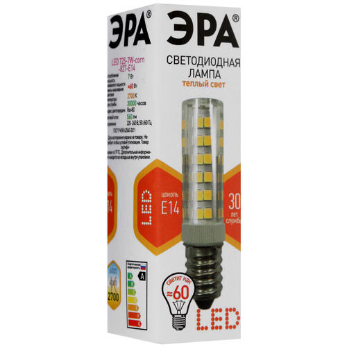 Купить Лампа светодиодная ЭРА LED E14/Т25/7w/827  4731361. Характеристики, отзывы и цены в Донецке