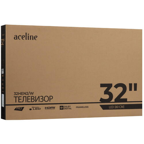 Купить 32" (81 см) Телевизор Aceline 32HEN2 белый  5475626. Характеристики, отзывы и цены в Донецке
