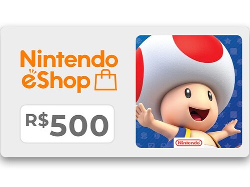 Купить Пополнение баланса сервиса Nintendo eShop  500 BRL  5613877. Характеристики, отзывы и цены в Донецке