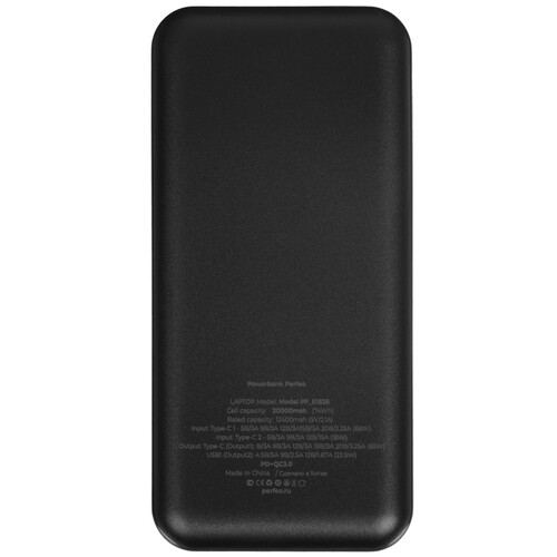 Купить Портативный аккумулятор PERFEO Laptop 65 черный  9172520. Характеристики, отзывы и цены в Донецке