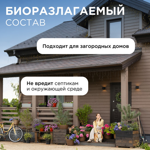 Купить Гель для стирки Synergetic 109500 для детского белья, для цветных тканей, 5 л  9350072. Характеристики, отзывы и цены в Донецке