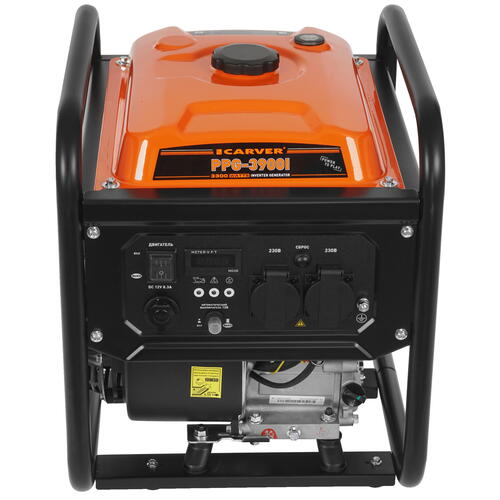 Купить Электрогенератор   бензиновый Carver PPG-3900I  9967101. Характеристики, отзывы и цены в Донецке