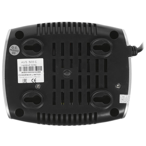 Купить Стабилизатор напряжения PowerMan AVS 500C  7968100. Характеристики, отзывы и цены в Донецке