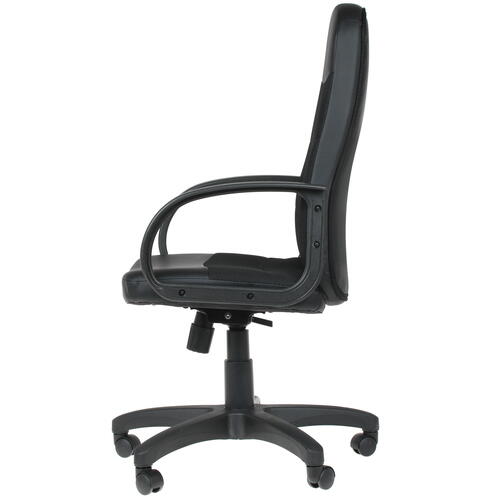Купить Кресло офисное Бюрократ CH-808AXSN/LBL+TW-11 черный  1335461. Характеристики, отзывы и цены в Донецке