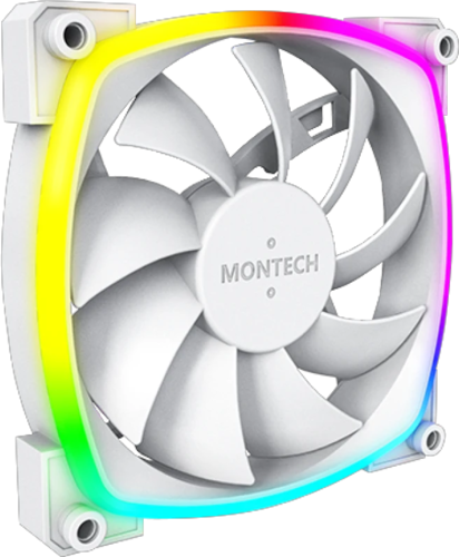 Купить Комплект вентиляторов Montech AX120 [AX120W3P] белый  5620642. Характеристики, отзывы и цены в Донецке