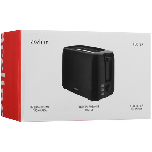 Купить Тостер Aceline TS-3000 черный  5632439. Характеристики, отзывы и цены в Донецке