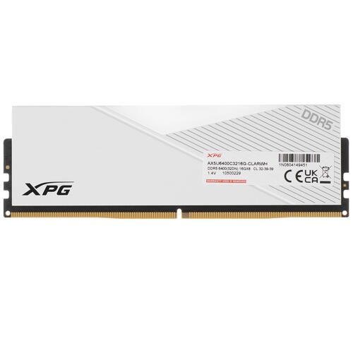 Купить Оперативная память ADATA XPG Lancer RGB [AX5U6400C3216G-CLARWH] 16 ГБ  5096549. Характеристики, отзывы и цены в Донецке