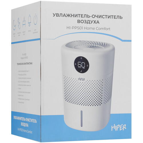 Купить Увлажнитель воздуха HIPER HI-PPS01  5412054. Характеристики, отзывы и цены в Донецке