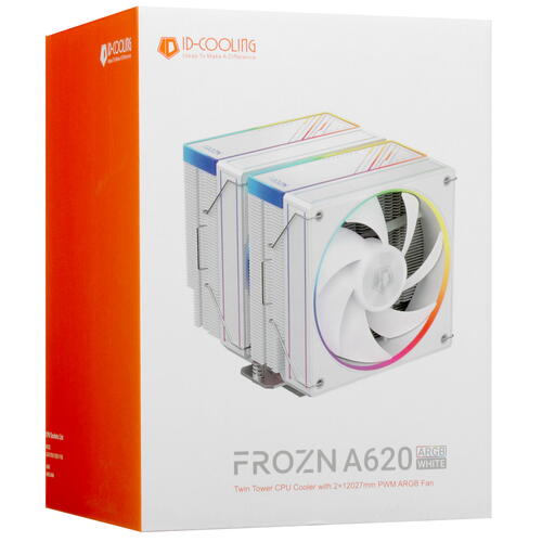Купить Кулер для процессора ID-COOLING FROZN A620 ARGB WHITE  белый  5439069. Характеристики, отзывы и цены в Донецке