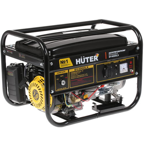 Купить Электрогенератор   бензиновый Huter DY4000LX  6717381. Характеристики, отзывы и цены в Донецке