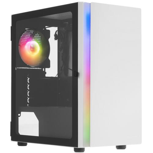 Купить Корпус Cougar Purity RGB [CGR-5PC4W-RGB] белый  4883282. Характеристики, отзывы и цены в Донецке