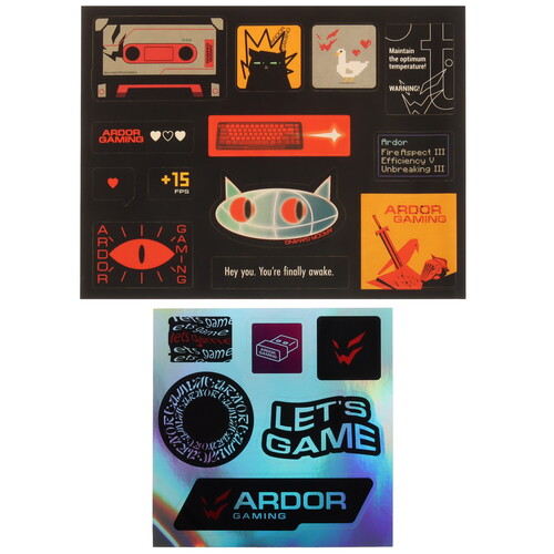 Купить Коврик ARDOR GAMING Glass (L) черный  9237964. Характеристики, отзывы и цены в Донецке