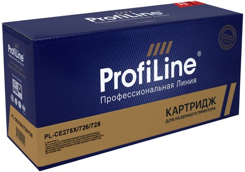 Купить Картридж лазерный ProfiLine PL-CE278X/726/728 черный  9922254. Характеристики, отзывы и цены в Донецке