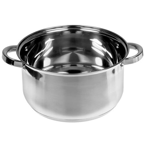 Купить Кастрюля TM Appetite Elisa JL03603 6 л 24 см серебристый  5401175. Характеристики, отзывы и цены в Донецке