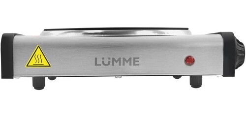 Купить Плита компактная электрическая LUMME LU-3636 NEW черный  9058330. Характеристики, отзывы и цены в Донецке