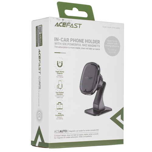 Купить Держатель автомобильный ACEFAST D35 черный  9202717. Характеристики, отзывы и цены в Донецке