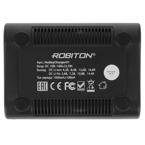 Купить Зарядное устройство ROBITON HobbyCharger01  5346378. Характеристики, отзывы и цены в Донецке