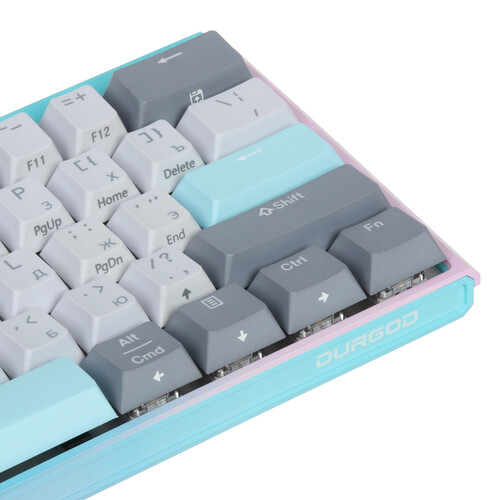 Купить Клавиатура  проводная + беспроводная Durgod K330w Plus Ice Cream  5449873. Характеристики, отзывы и цены в Донецке