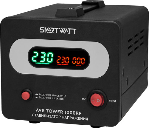 Купить Стабилизатор напряжения SMARTWATT AVR TOWER 1000RF  9098943. Характеристики, отзывы и цены в Донецке