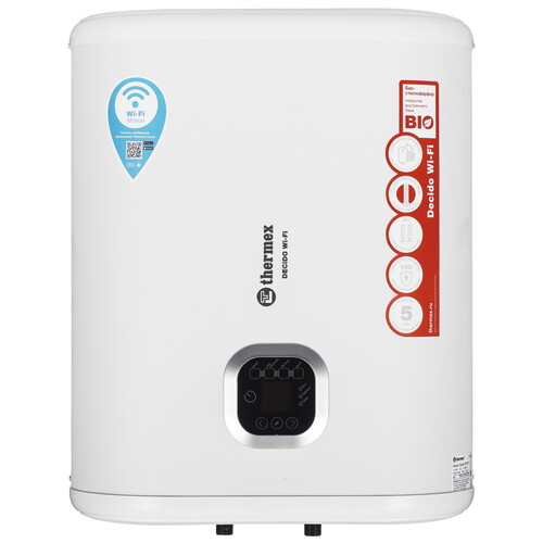 Купить Водонагреватель электрический THERMEX Decido 30 Wi-Fi  9246051. Характеристики, отзывы и цены в Донецке
