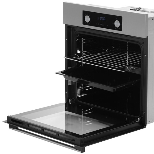 Купить Электрический духовой шкаф Gorenje BO6737E02NX серебристый  9140407. Характеристики, отзывы и цены в Донецке