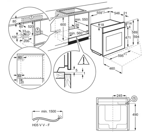 Купить Электрический духовой шкаф Electrolux EOC9P31WX черный  9105363. Характеристики, отзывы и цены в Донецке