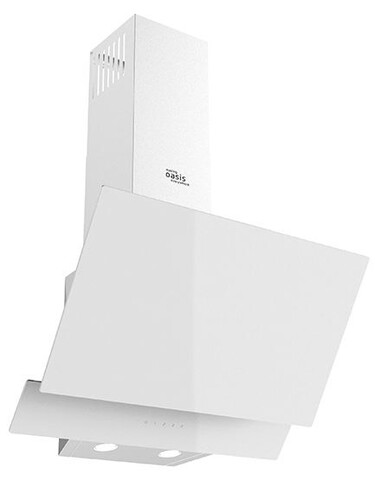 Купить Вытяжка наклонная Oasis NF-60W белый/белый  5355914. Характеристики, отзывы и цены в Донецке