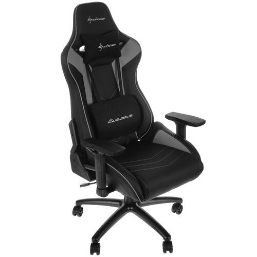 Купить Кресло игровое Sharkoon ELBRUS 3 серый  4878159. Характеристики, отзывы и цены в Донецке