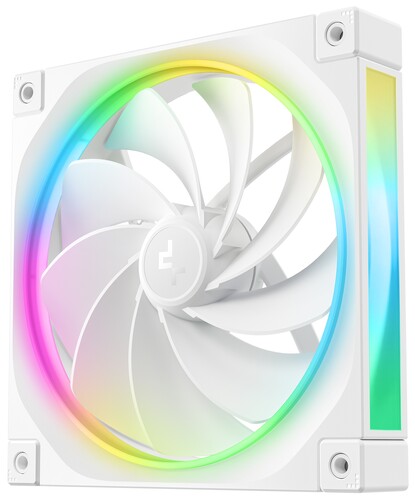 Купить Реверсный вентилятор DEEPCOOL FL14R [R-FL14R-WHAPN1-G] белый  5635690. Характеристики, отзывы и цены в Донецке