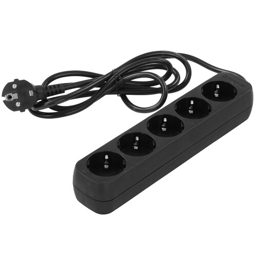 Купить Удлинитель Defender M518 черный  9204470. Характеристики, отзывы и цены в Донецке