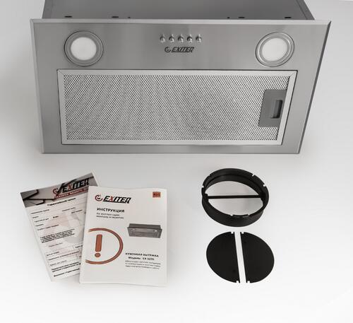 Купить Вытяжка полновстраиваемая EXITEQ EX-1276 серебристый  5352279. Характеристики, отзывы и цены в Донецке