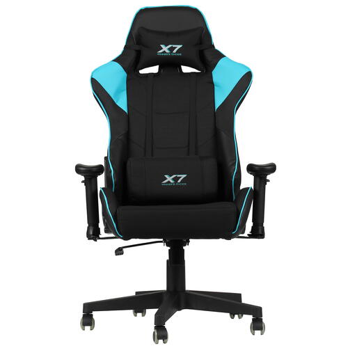 Купить Кресло игровое A4Tech X7 GG-1100 голубой  4849147. Характеристики, отзывы и цены в Донецке