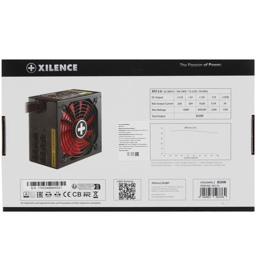 Купить Блок питания Xilence Performance X+ XN174  5431776. Характеристики, отзывы и цены в Донецке