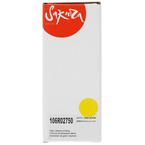 Купить Картридж лазерный SAKURA 106R02750 желтый  9919281. Характеристики, отзывы и цены в Донецке