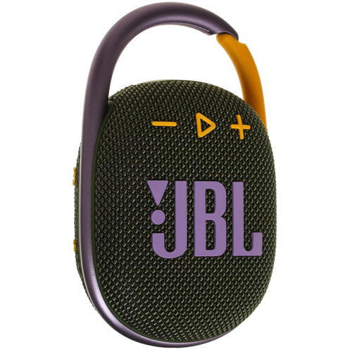 Купить Портативная колонка JBL CLIP 4, зеленый  4772801. Характеристики, отзывы и цены в Донецке