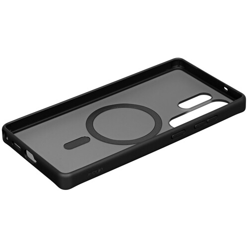 Купить Накладка  uBear Cloud Mag Case для Samsung Galaxy S25 Ultra черный/прозрачный  5617322. Характеристики, отзывы и цены в Донецке