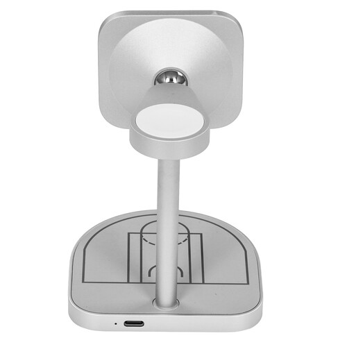 Купить Беспроводное зарядное устройство Magssory Basketball серебристый  9308943. Характеристики, отзывы и цены в Донецке