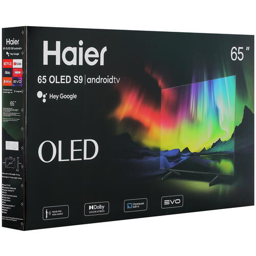 Купить 65" (165 см) Телевизор Haier 65 OLED S9 черный  5448959. Характеристики, отзывы и цены в Донецке