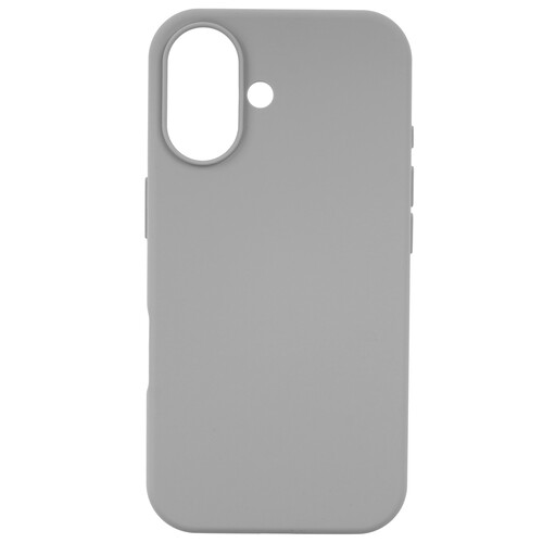 Купить Накладка  Rocket Silk для Apple iPhone 16 серый  5474289. Характеристики, отзывы и цены в Донецке